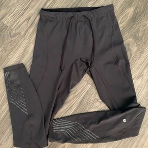 Lululemon black/dark grey leggings